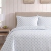 image:imageNautica  Cooling Twin Sheet Set with Fitted Sheet amp PillowcaseCoastal Coral Ocean Breeze Blue