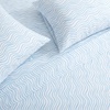 image:imageNautica  Cooling Twin Sheet Set with Fitted Sheet amp PillowcaseLinearly Waves Ocean Breeze Blue
