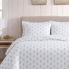 image:imageNautica  Cooling Twin Sheet Set with Fitted Sheet amp PillowcaseNantucket Lobster Ocean Breeze Blue
