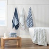 image:imageNautica  Cotton Hand Fingertip amp Bath Towel Set 6 Pack TowelsCruise Along Blue