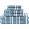 image:imageNautica  Cotton Hand Fingertip amp Bath Towel Set 6 Pack TowelsCruise Along Blue