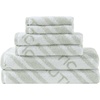 image:imageNautica  Cotton Hand Fingertip amp Bath Towel Set 6 Pack TowelsMinera Green
