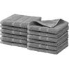 image:imageNautica  Cotton Hand Fingertip amp Bath Towel Set 6 Pack TowelsOceane Grey