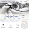 image:imageNautica  Cotton Hand Fingertip amp Bath Towel Set 6 Pack TowelsSignature Grey