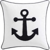 image:imageNautica  Decorative Throw Pillow for Everyday Home Use 18 x 18Anchor Loop Blue
