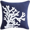 image:imageNautica  Decorative Throw Pillow for Everyday Home Use 18 x 18Coral Blue