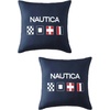 image:imageNautica  Decorative Throw Pillow for Everyday Home Use 18 x 18Flag Blue