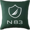 image:imageNautica  Decorative Throw Pillow for Everyday Home Use 18 x 18N83 Boat Green
