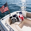 image:imageNautica  Decorative Throw Pillow for Everyday Home Use 18 x 18Starfish Loop White