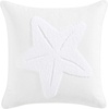 image:imageNautica  Decorative Throw Pillow for Everyday Home Use 18 x 18Starfish Loop White