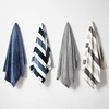 image:imageNautica  Fleece Throw Blanket Soft Blanket for Couch or Bed 50 x 60Awning Stripe GreyWhite