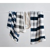 image:imageNautica  Fleece Throw Blanket Soft Blanket for Couch or Bed 50 x 60Awning Stripe NavyWhite
