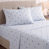 image:imageNautica  Full Cotton Percale Sheet Set with Matching PillowcasesAudley Blue