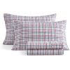 image:imageNautica  Full Cotton Percale Sheet Set with Matching PillowcasesBoating Tattersall