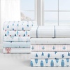 image:imageNautica  Full Cotton Percale Sheet Set with Matching PillowcasesCostazul BlueRedWhite