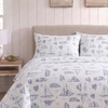 image:imageNautica  Full Cotton Percale Sheet Set with Matching PillowcasesWhitewood Sail