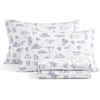 image:imageNautica  Full Cotton Percale Sheet Set with Matching PillowcasesWhitewood Sail