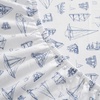 image:imageNautica  Full Cotton Percale Sheet Set with Matching PillowcasesWhitewood Sail