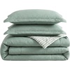 image:imageNautica  King Comforter Set with Shams Bonus Throw amp Sheet SetBroken Lines Green
