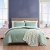 image:imageNautica  King Comforter Set with Shams Bonus Throw amp Sheet SetBroken Lines Green