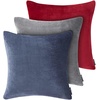 image:imageNautica  Micro Flannel Fleece Euro Pillow Sham 26x26Navy