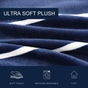 image:imageNautica  Micro Flannel Fleece Euro Pillow Sham 26x26NavyWhite