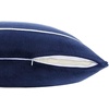image:imageNautica  Micro Flannel Fleece Euro Pillow Sham 26x26NavyWhite