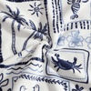 image:imageNautica  Plush Fleece Throw Blanket for Bed or Couch 50 x 60Beach CollagePenny Pinstripe Blue