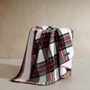 image:imageNautica  Plush Fleece Throw Blanket for Bed or Couch 50 x 60Hillcrest PlaidSailor Stripe Red