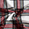 image:imageNautica  Plush Fleece Throw Blanket for Bed or Couch 50 x 60Hillcrest PlaidSailor Stripe Red