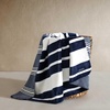 image:imageNautica  Plush Fleece Throw Blanket for Bed or Couch 50 x 60VaraderoCraver Stripe Blue
