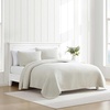 image:imageNautica  Queen Quilt Set Lightweight Bedding 3Piece SetSeashore Stitch Beige