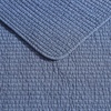 image:imageNautica  Queen Quilt Set Lightweight Bedding 3Piece SetSeashore Stitch Navy