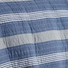image:imageNautica  Queen Quilt Set Reversible Bedding with Matching Shams Stripe Room Decor Lightweight Bed Set College Dorm Room Essentials Saltmarsh BlueSaltmarsh BlueGrey