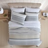 image:imageNautica  Queen Quilt Set with Shams Lightweight BeddingDover Beige