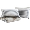 image:imageNautica  Queen Quilt Set with Shams Lightweight BeddingDover Beige