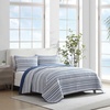 image:imageNautica  Queen Quilt Set with Shams Lightweight BeddingPembrook Blue