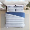image:imageNautica  Queen Quilt Set with Shams Lightweight BeddingPembrook Blue