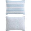 image:imageNautica  Queen Quilt Set with Shams Lightweight BeddingSeafront StripeIvy Bloom Blue