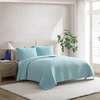 image:imageNautica  Queen Quilt Set with Shams Lightweight BeddingSeahorse Stitch Green