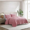 image:imageNautica  Queen Quilt Set with Shams Lightweight BeddingSeahorse Stitch Pink