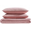 image:imageNautica  Queen Quilt Set with Shams Lightweight BeddingSeahorse Stitch Pink
