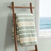 image:imageNautica  Queen Quilt Set with Shams Lightweight BeddingVaradero StripePenny Pinstripe Beige