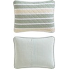 image:imageNautica  Queen Quilt Set with Shams Lightweight BeddingVaradero StripePenny Pinstripe Beige