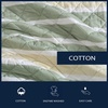 image:imageNautica  Queen Quilt Set with Shams Lightweight BeddingVaradero StripePenny Pinstripe Beige