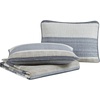 image:imageNautica  Queen Reversible 100 Cotton Quilt Sets with ShamsRidgeport Beige