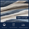 image:imageNautica  Queen Reversible 100 Cotton Quilt Sets with ShamsRidgeport Denim