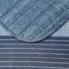 image:imageNautica  Queen Reversible 100 Cotton Quilt Sets with ShamsRidgeport Medium Blue