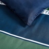 image:imageNautica  Queen Size Comforter Set with Matching ShamBellecastle Bay PineNavy