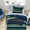 image:imageNautica  Queen Size Comforter Set with Matching ShamBellecastle Bay PineNavy
